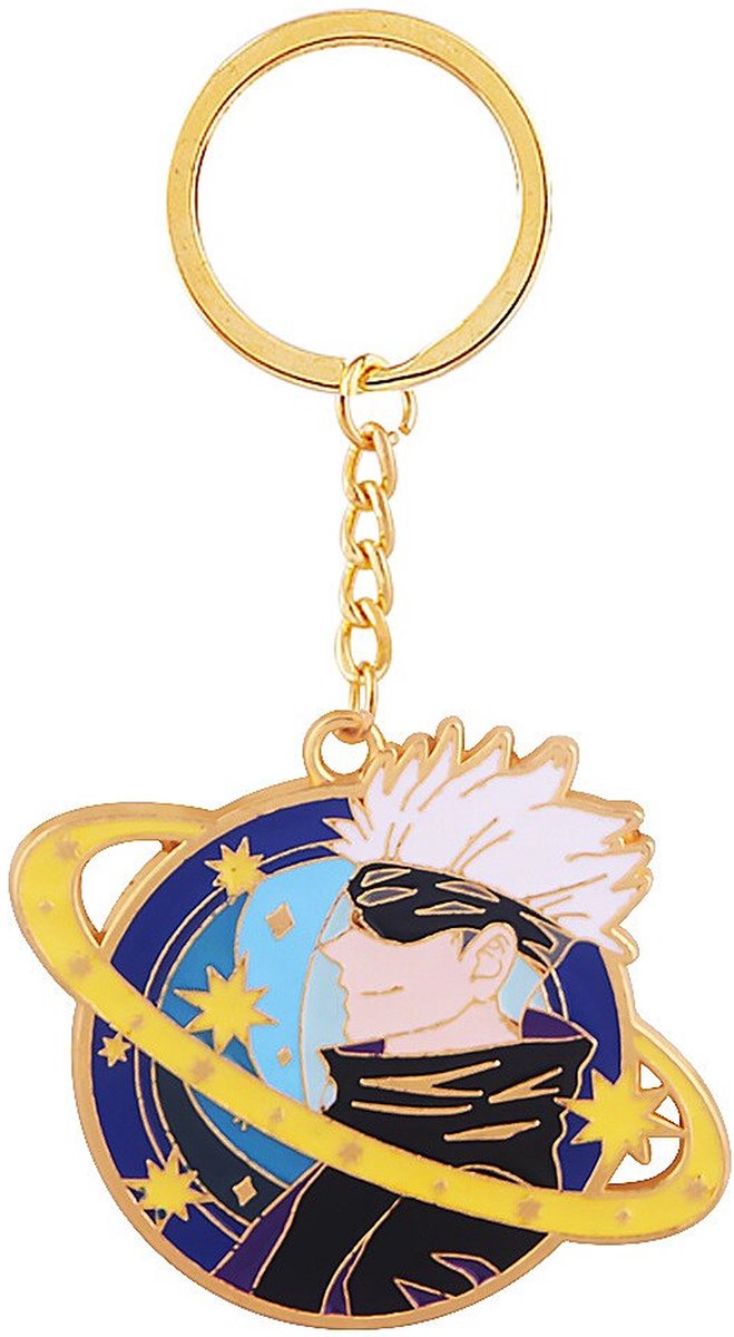 Jujutsu Kaisen - Gojou Saturo - Sleutelhanger/Keychain - Anime Merchandise - Figure - Manga