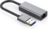 NÖRDIC USB-LAN USB-A naar RJ45 Netwerkadapter - USB3.0 - Space grey