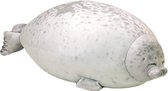 Bob de Zeehond® XL 60 cm – Zeehond Knuffel Kussen - Dieren Knuffel - Ondersteuning Ondersteuningskussen