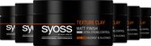 SYOSS Texture Clay - 6 x 100 ml - Grootverpakking