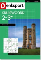 HKR-137 Denksport Puzzelboek Kruiswoord 2-3* 100 raadsels, editie 137