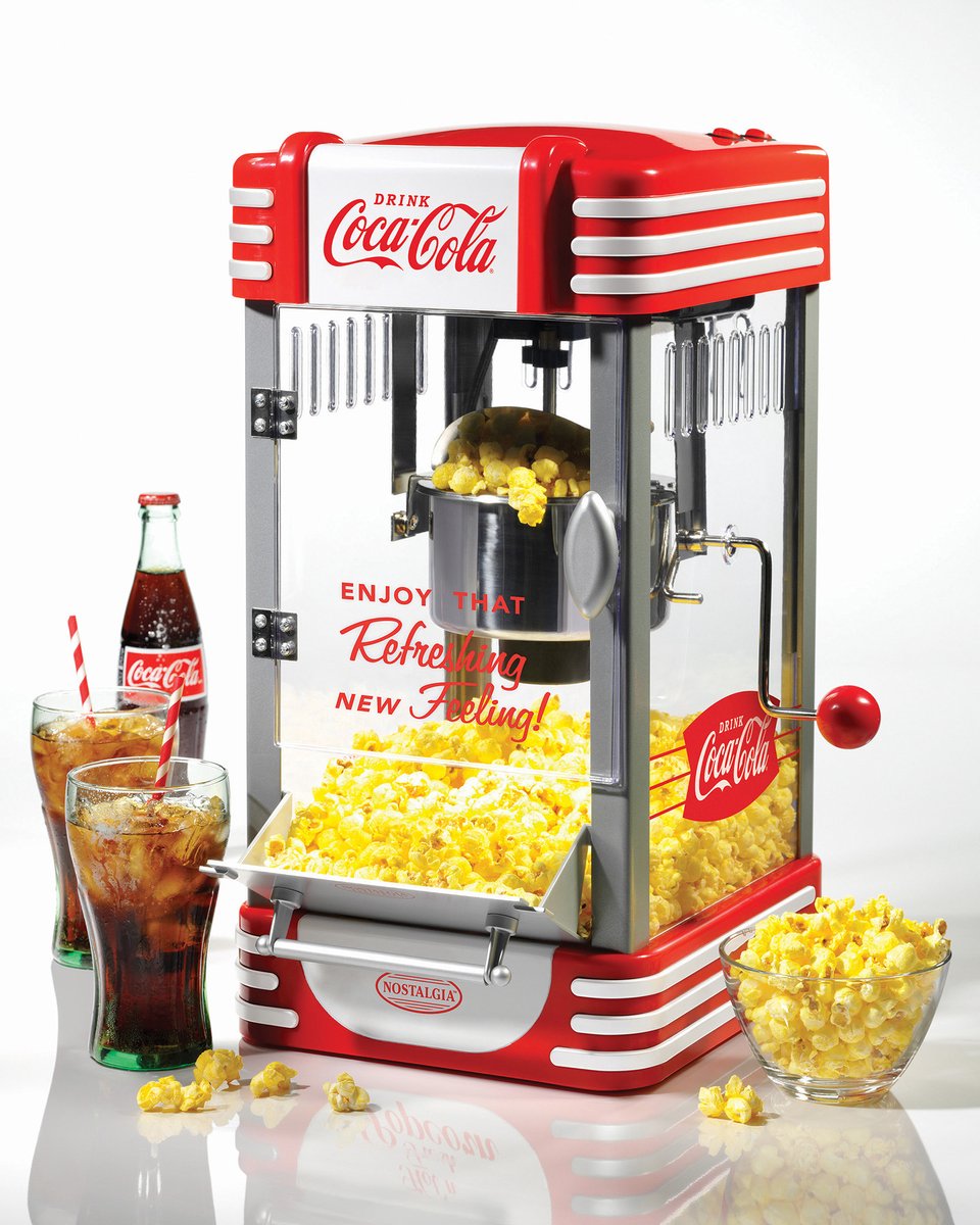 nostalgia pop corn popper