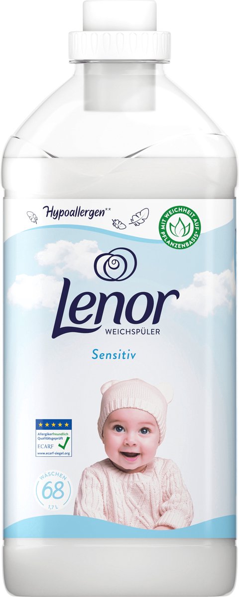 Goedkoopste Lenor Wasverzachter gevoelig 68WL, 1,7 l