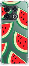 Smartphone hoesje OnePlus 10 Pro Telefoonhoesje met tekst met transparante rand Watermelons