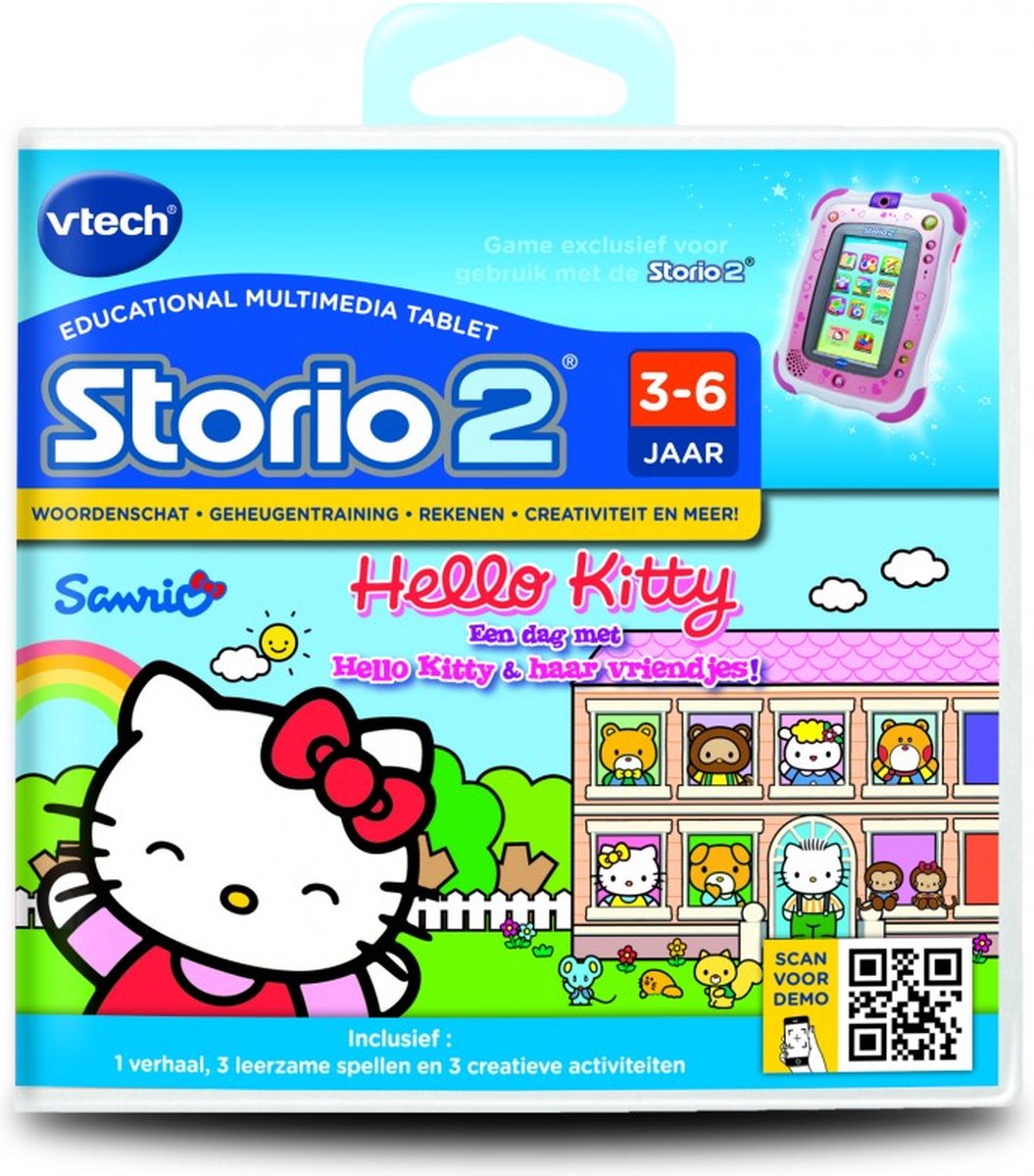 | - 2 Game Storio Hello VTech Kitty - bol