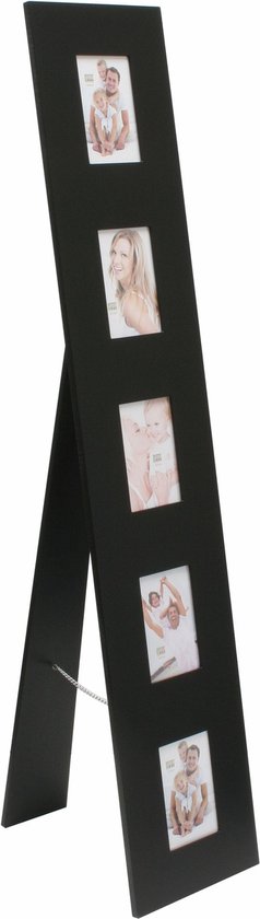 Deknudt Frames fotostaander S66SE2 P5 - zwart - voor 5 foto's 10x15