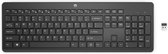 HP 230 toetsenbord RF Draadloos zwart