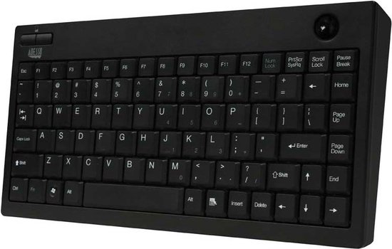 N5901 Clavier Qwerty Trackball 2.4G Mini Clavier Multimédia Usb Sans