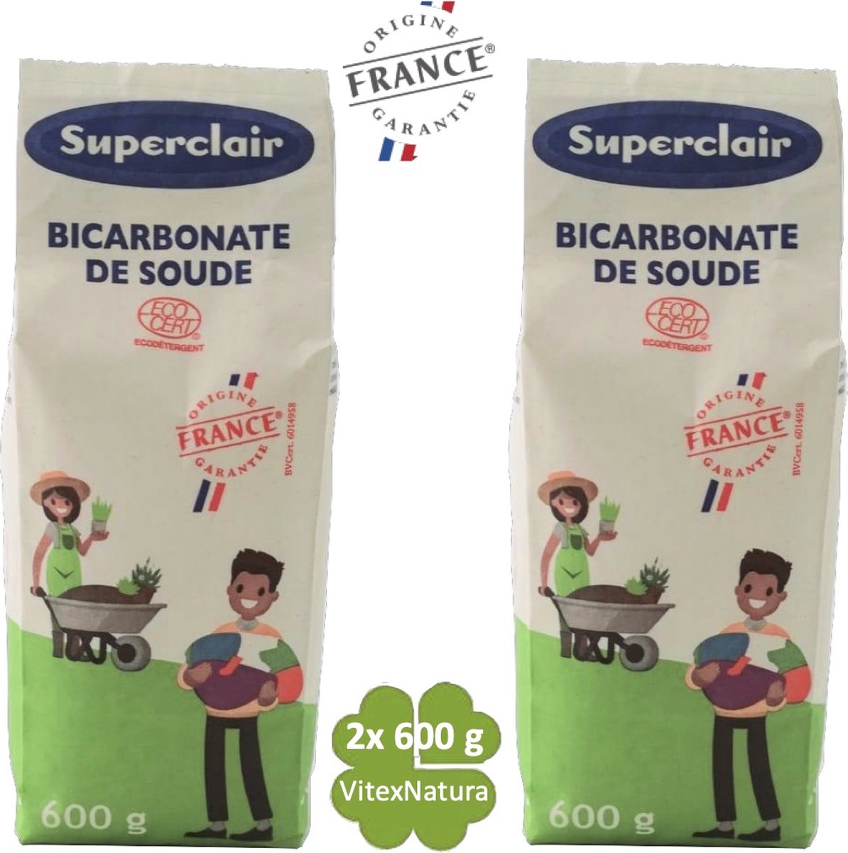 Bicarbonate de soude de nettoyage Mariette