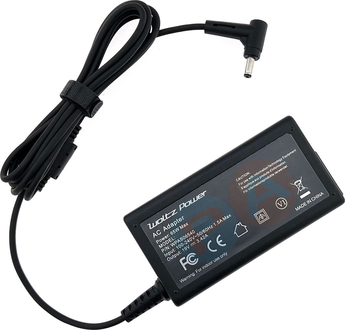 Image of 65W Laptop Oplader geschikt voor Asus ExpertBook P1400CJA P1400UA Ronde Pin 4.0x1.35mm