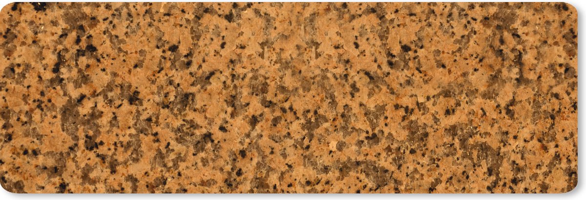 Muismat XXL 90x30 cm - Bureau onderlegger - Bureau mat Oranje - Zwart - Keien - Graniet print - Bureaumat - Gaming mousepad xl - Bureaulegger groot - Computer deskmat