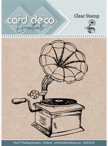 Card Deco Essentials Clear Stamps - CDECS 103 Gramophone