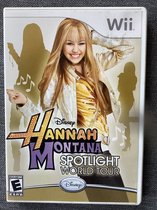 Wii Hannah Montana spotlight world tour