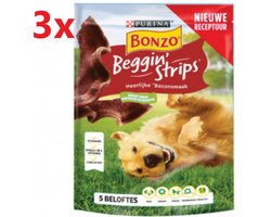 Bonzo (Friskies) - Beggin' Strips - 3x120gr
