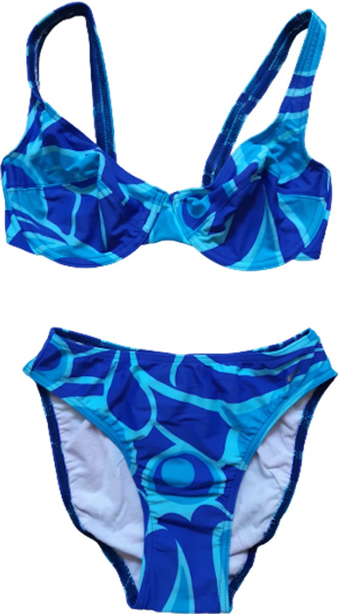 Tweka beugel bikini maat 36/38xC blauw