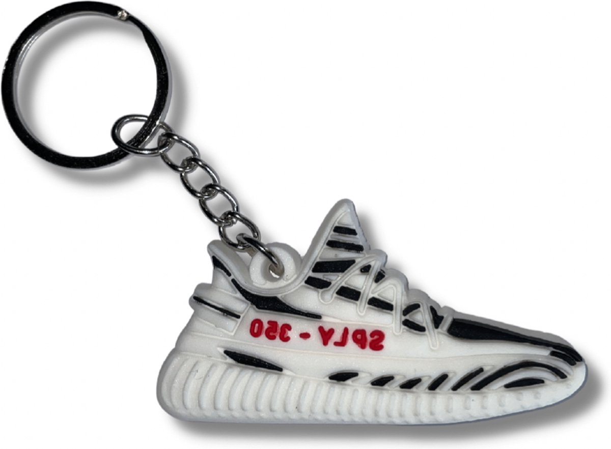 Les Travailleurs - Yeezy sleutelhanger - Yeezy Boost 350 v2 Zebra - sneaker sleutelhanger - Yeezy - Les Travailleurs
