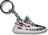 Les Travailleurs - Yeezy sleutelhanger - Yeezy Boost 350 v2 Zebra - sneaker sleutelhanger - Yeezy
