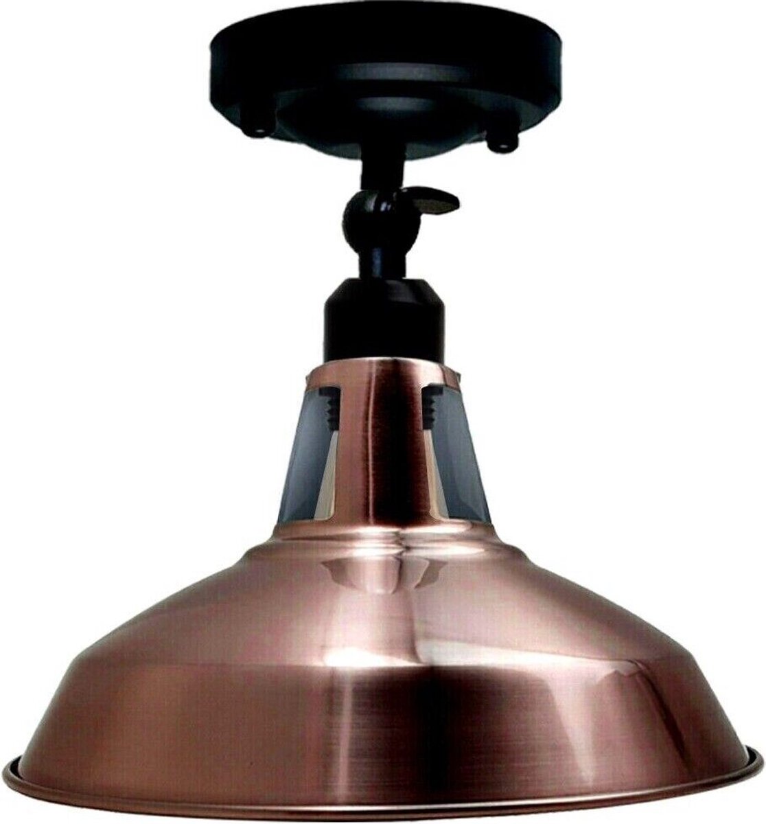 Industrial Ceiling lamp - Koper- retro - metal - Ø30cm - living room ceiling lamp - with E27 fitting - excl