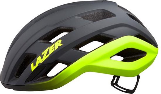 Lazer Strada KinetiCore Grijs/Geel L (58-61 cm)