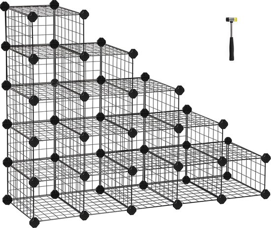 Schoenenrek - schoenenkast - voor het opbergen van schoenen - ruimtebesparend - voor veel paar schoenen 91 x 36 x 71 centimeter