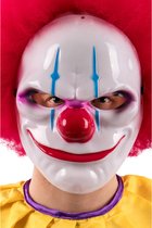 Carnival Toys Clownsmasker Horror Wit/rood One-size