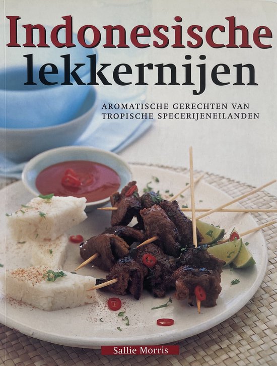 Cover van het boek 'Indonesische lekkernijen'