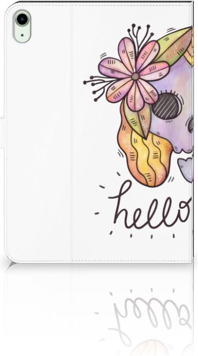 Tablettasje iPad Air (2020/2022) 10.9 inch Boho Skull
