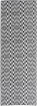 vidaXL - Buitenkleed - 80x250 - cm - polypropeen - zwart