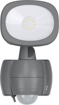 Brennenstuhl LED Batterij Buitenlamp LUFOS / Draadloze LED Buitenlamp met sensor en Batterij (met 8 Brand LED's, 440 Lumen, voor buiten IP44, met extra functie instelling)