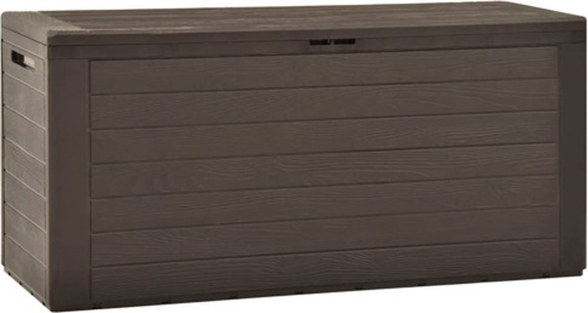 vidaXL - Tuinbox - 116x44x55 - cm - bruin
