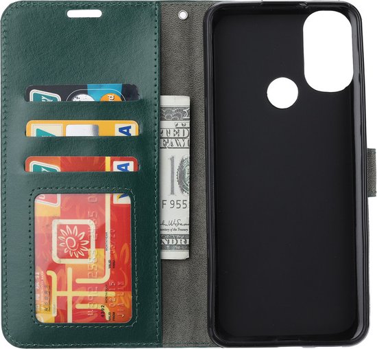 Motorola Moto G52 / G82 - Bookcase Vert - étui portefeuille