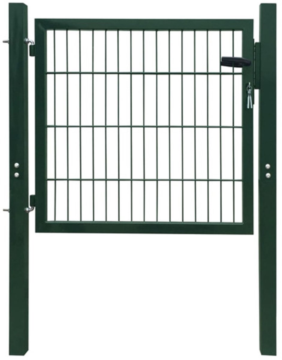 Bol.com vidaXL - 2D - Hekpoort - (Enkel) - Groen - 100x80 - cm aanbieding