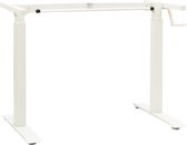 vidaXL - Zit-stabureauframe - met - slinger - handmatig - wit