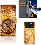 GSM Hoesje Xiaomi Poco X4 Pro 5G Magnet Case Kompas
