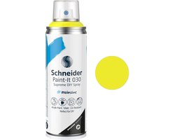 Schneider spuitbus verf - Paint-It 030 - DIY spuitverf - acrylverf - 200ml - licht geel pastel - S-ML03052062