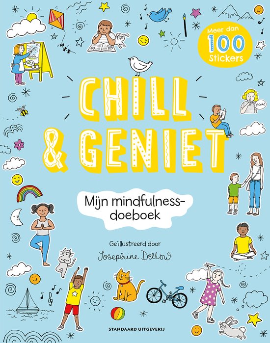 Mijn spelletjesboek 1 - Chill & geniet - Mijn mindfulness-do ... - cover