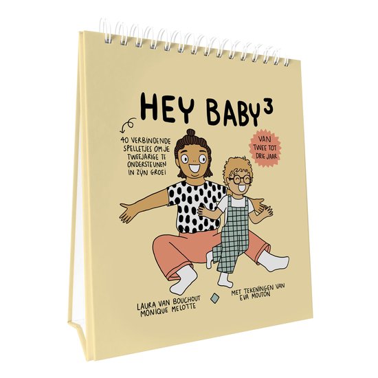 Boek cover Hey baby 3 van 2 tot 3 jaar van Laura van Bouchout (Hardcover)