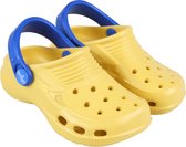Geel-blauwe rubberen crocs  voor kinderen - LEMIGO / 28