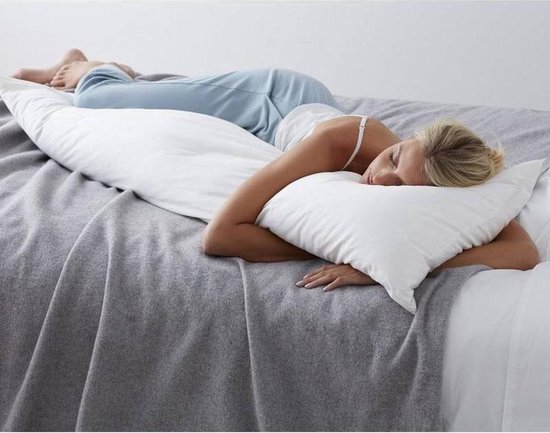 Zwangerschapskussen Suite sheets Ondersteunend Lichaamskussen - 40 x 140cm - Wit - Body Pillow