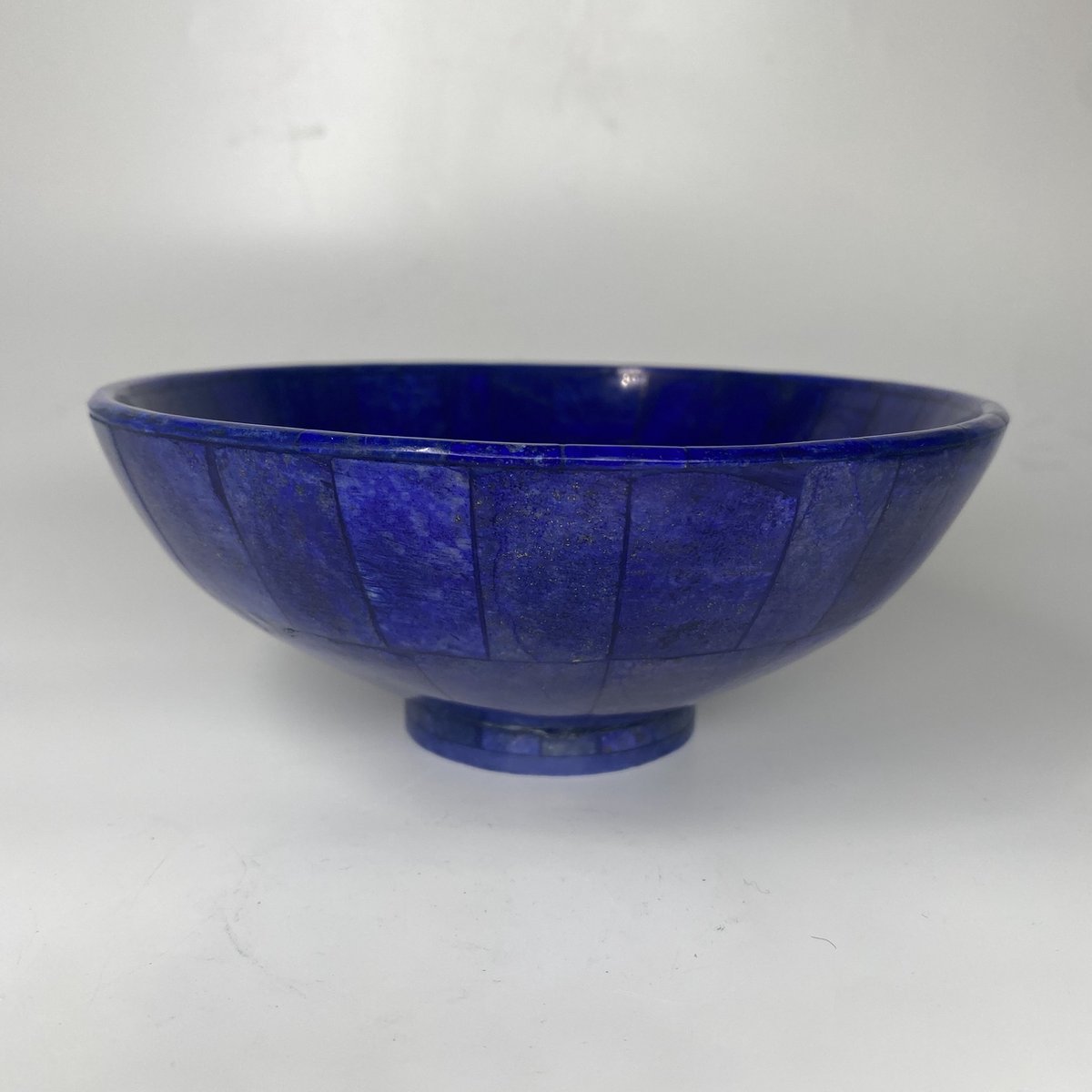 A+++ Natuurlijke Lapis Lazuli bowl/Kom 120 mm - 0.4 kg Handgemaakt - Blauw - Helend