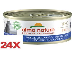 Almo Nature HFC - Kattenvoer - Jelly Oceaanvis - 24x70gr