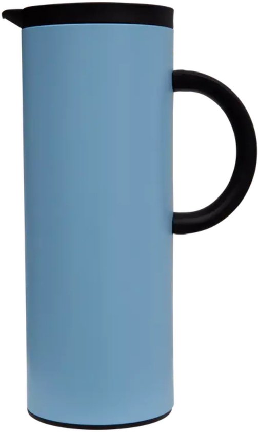 Alfi Skyline, thermoskan roestvrij staal wit 1 liter met dubbelwandig