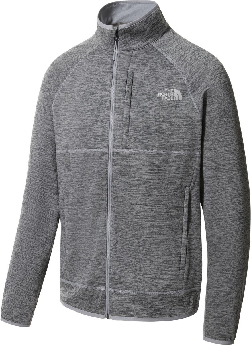 The North Face Men's Canyonlands Full Zip - Tnf medium grey heather - Outdoor Kleding - Fleeces en Truien - Fleece