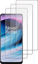 Screenprotector geschikt voor OnePlus Nord N20 - Gehard Glas Beschermglas Tempered Glass Screen Protector - 3 Stuks