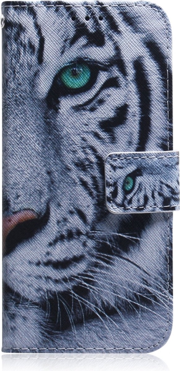 Tijger book case hoesje Motorola Moto G22 / E32 / E32s