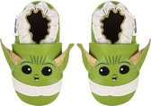 Groene leren babyslofjes van Baby-Slofje maat 24/25 - Green Yoda