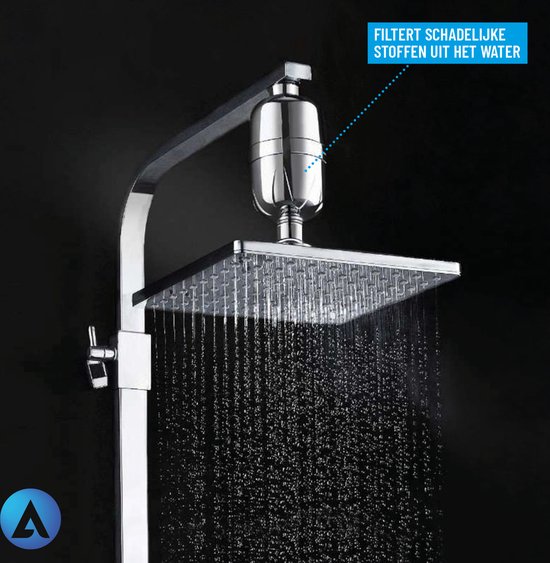 Affics Douchefilter 20 Stages Set van 2 Stuks Douchekop Filter