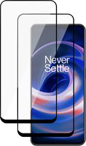 Screenprotector geschikt voor OnePlus Ace - Tempered Glass Full Screen Protector - 2 Stuks