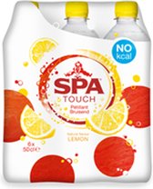 Water Spa Touch sparkling lemon PET 0.5l - 6 stuks