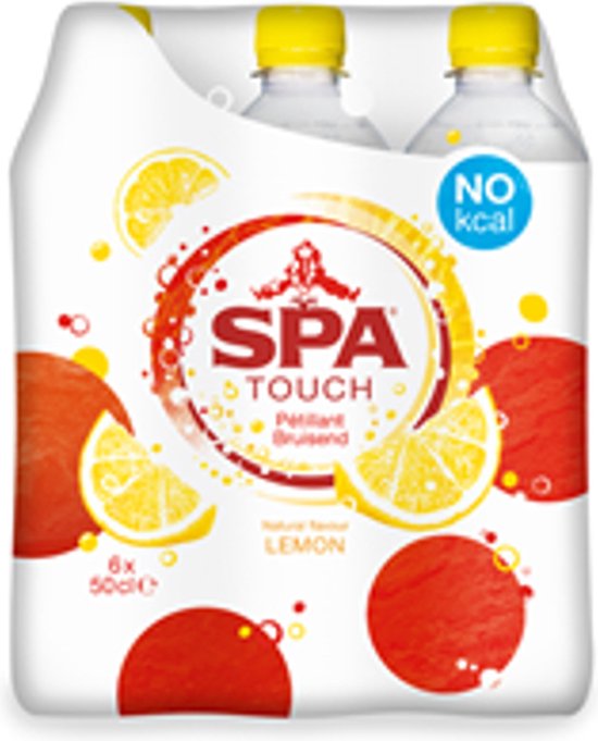 Water Spa Touch Sparkling Lemon 6 Pack